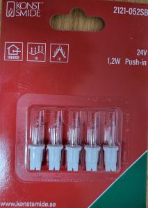 Ersatzkerzen für 10er Konstsmide - Lichterkette - weiss