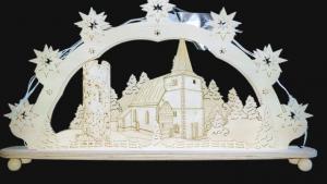 Florenbergkirche mit Turm ohne Demkmal.