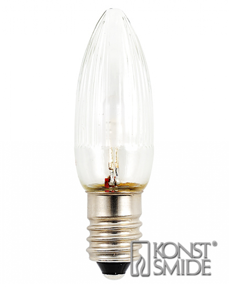 Ersatzkerzen "Riffelkerzen klar, 55V, 3Watt"