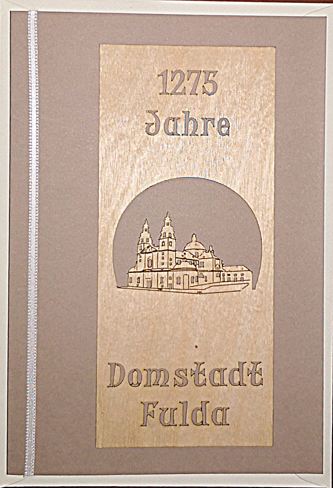 (Geschenkkarte) "1275 Jahre Stadt Fulda"