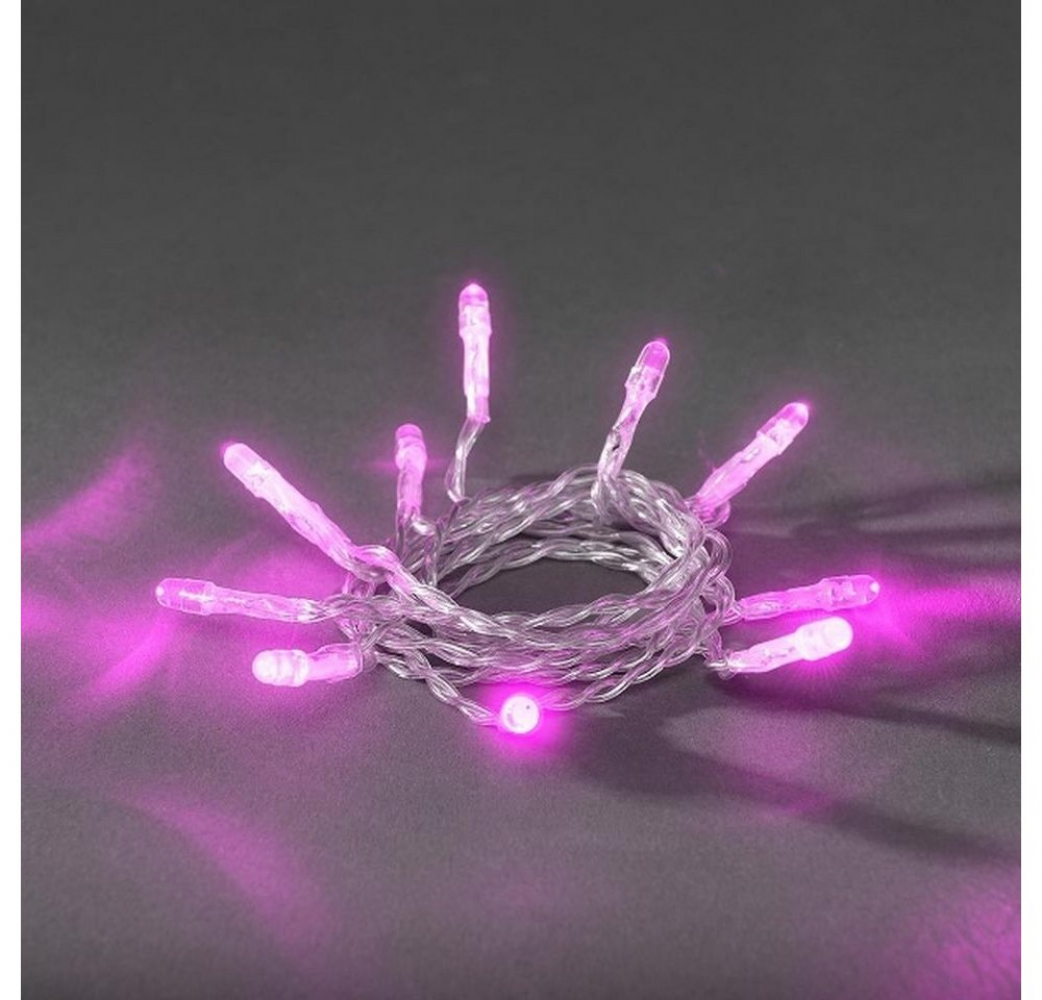 Lichterkette LED 10er LED Minilichterkett mit Batterie. Verschiedene Farben