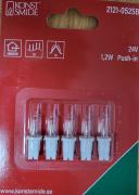 Ersatzkerzen für 10er Konstsmide - Lichterkette - weiss